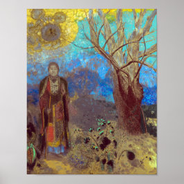 Buddha | Odilon Redon | Poster