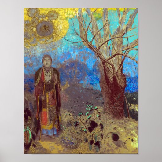 Buddha | Odilon Redon | Poster (Vorne)