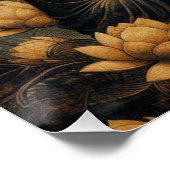 BUDDHA ÖL-MALERIN #22 POSTER (Ecke)