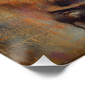 BUDDHA ÖL-MALERIN #24 POSTER (Ecke)