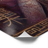 BUDDHA ÖL-MALERIN #31 POSTER (Ecke)