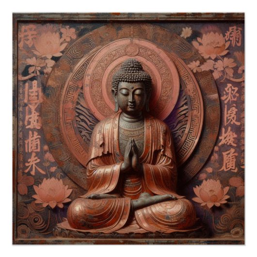 BUDDHA ÖL-MALERIN #36 POSTER (Vorderseite)