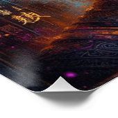 BUDDHA ÖL-MALERIN #39 POSTER (Ecke)