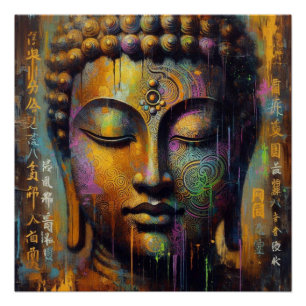 BUDDHA ÖL-MALETTE #15 POSTER