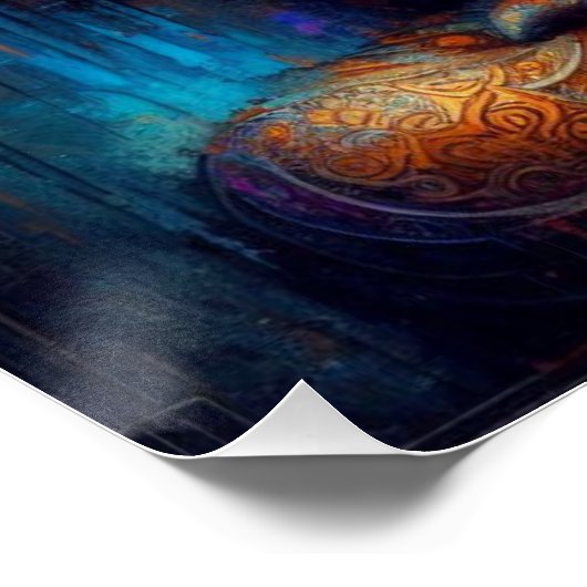 BUDDHA ÖL-MALETTE #19 POSTER (Ecke)