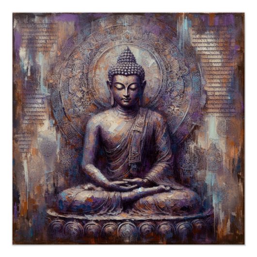 BUDDHA ÖL-MALETTE #25 POSTER (Vorderseite)