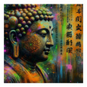 BUDDHA ÖLZEICHEN #40 POSTER (Vorderseite)