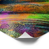 BUDDHA ÖLZEICHEN #40 POSTER (Ecke)