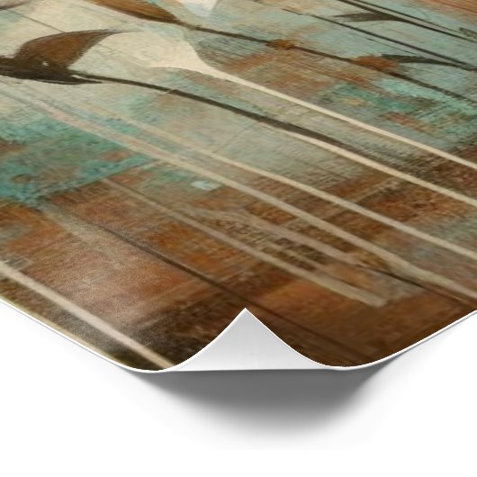 BUDDHA ÖLZEICHEN #7 POSTER (Ecke)