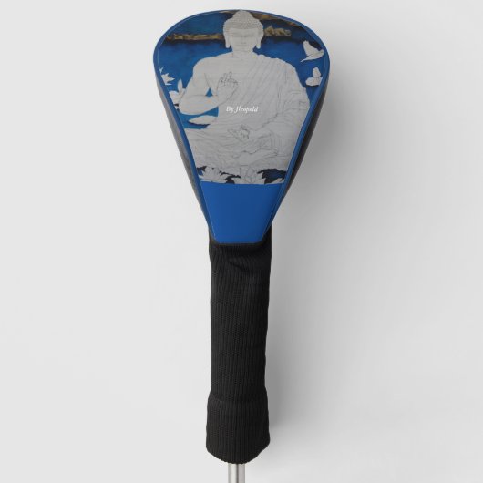 BUDDHA ON THE LAKE GOLF HEADCOVER (Vorderseite)