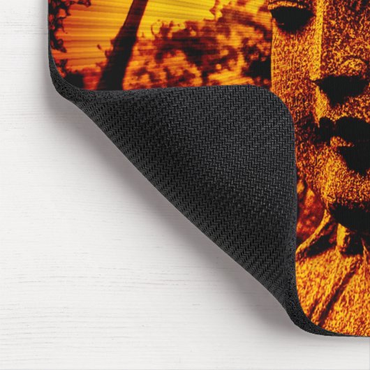 Buddha-orange mousepad (Ecke)