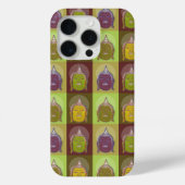 Buddha Oriental Zen Moderner Pop Art iPhone Case (Rückseite)