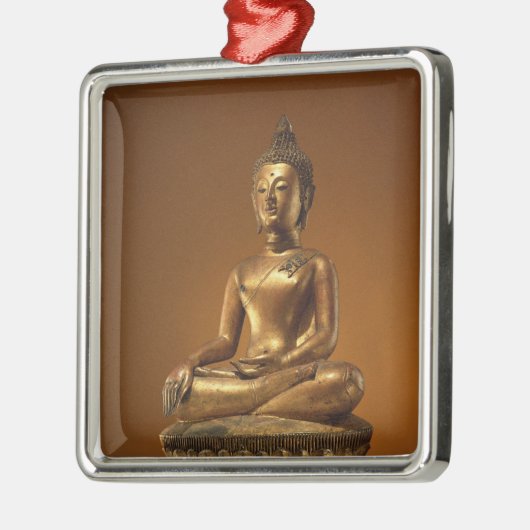Buddha Ornament Aus Metall (Links)