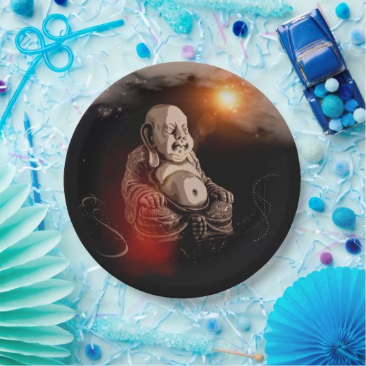 Buddha Pappteller (Party)