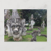 Buddha Park Postkarte (Vorderseite)