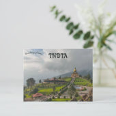 Buddha Park Ravangla Sikkim Indien Postkarte (Stehend Vorderseite)