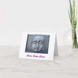 Buddha Peace Card Karte