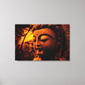 Buddha Peace Shine Wrapped Canvas Leinwanddruck (Vorderseite)