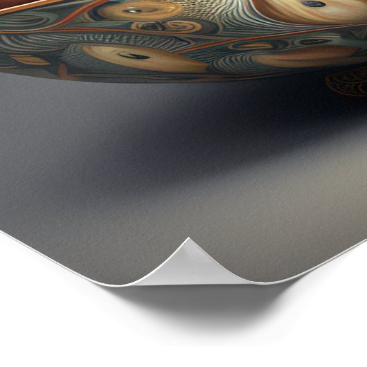 Buddha Pear Bowl 2 Poster (Ecke)