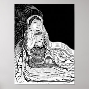 Buddha-Plakat Poster