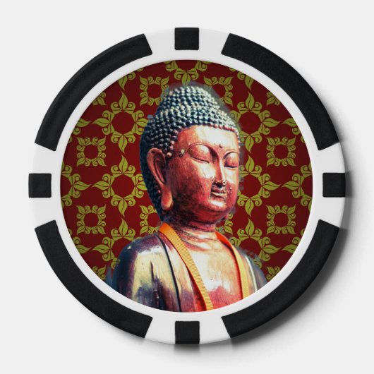 Buddha Pokerchips (Vorderseite)