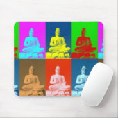 Buddha-Pop-Kunst-Art Mousepad (Mit Mouse)