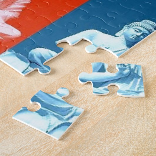 Buddha-Pop-Kunst-Art Puzzle (Seite)