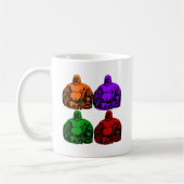 Buddha - Popkunst Kaffeetasse (Links)