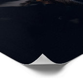 Buddha-Portrait | Digital Art Poster (Ecke)