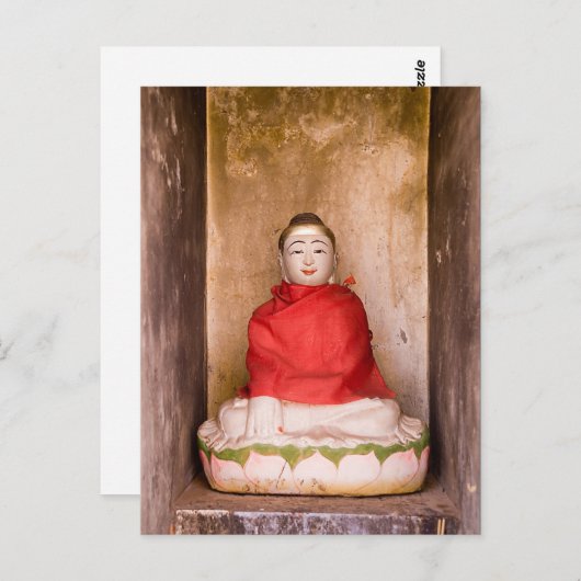 Buddha Postcard Postkarte (Vorne/Hinten)