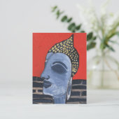 Buddha Postcard Postkarte (Stehend Vorderseite)