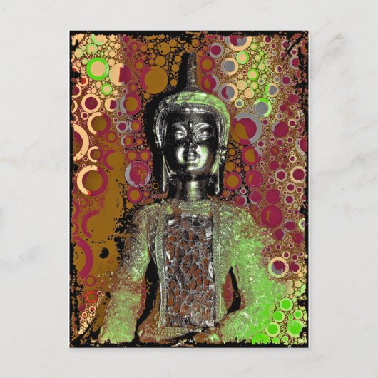 Buddha Postcard Postkarte (Vorderseite)
