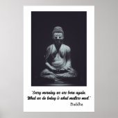 Buddha Poster (Vorne)