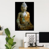 Buddha Poster (Heimbüro)