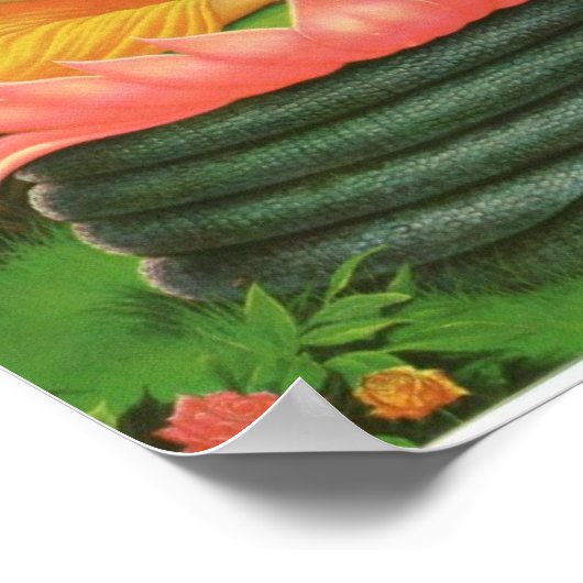 Buddha Poster (Ecke)