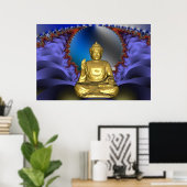 Buddha Poster (Heimbüro)