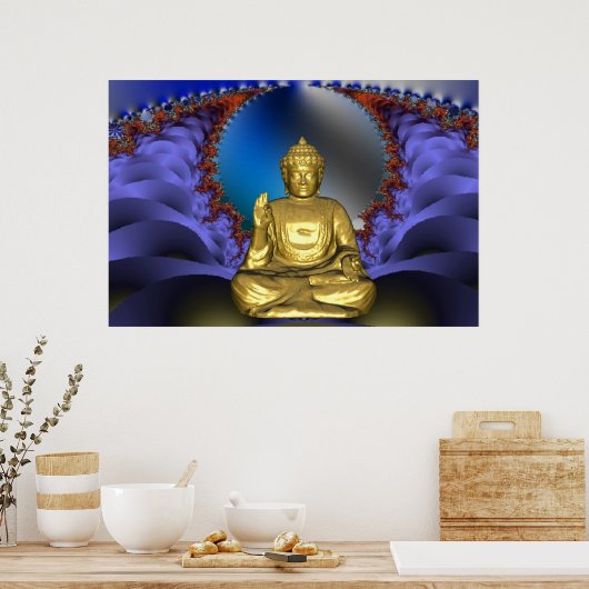 Buddha Poster (Küche)