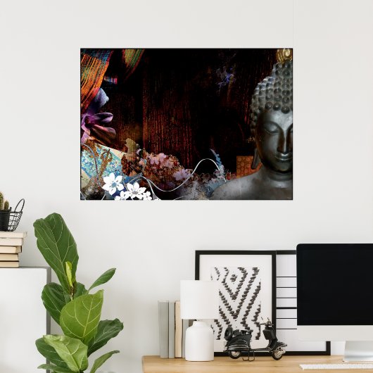 BUDDHA POSTER (Heimbüro)
