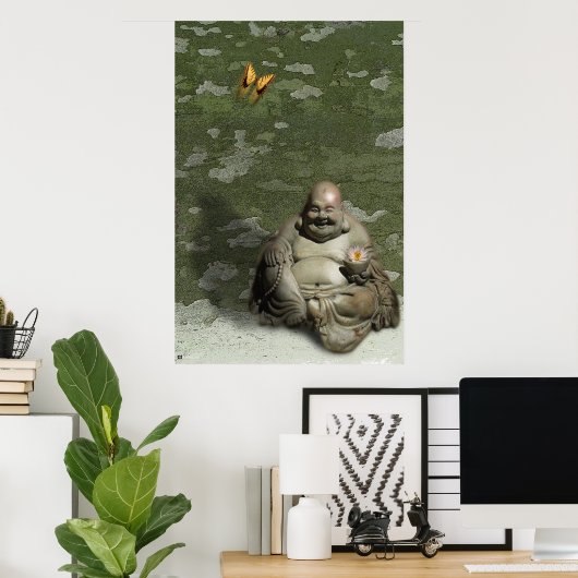 BUDDHA POSTER (Heimbüro)