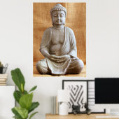 Buddha Poster (Heimbüro)