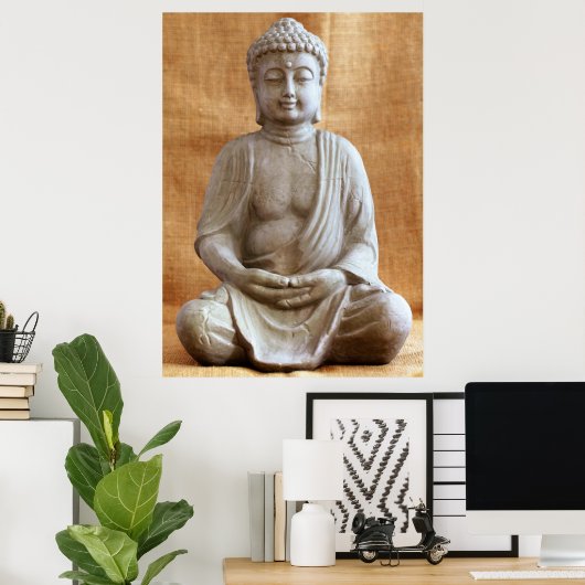 Buddha Poster (Heimbüro)