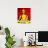 Buddha Poster (Heimbüro)