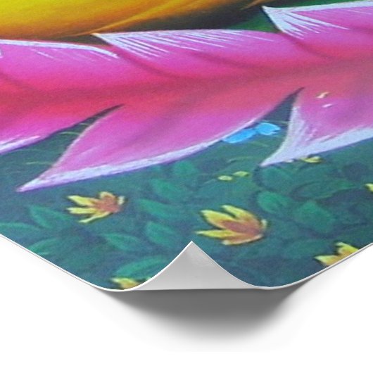 Buddha Poster (Ecke)