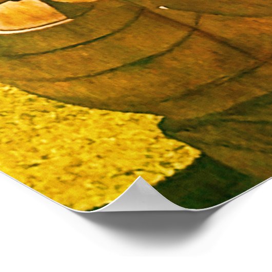 Buddha Poster (Ecke)