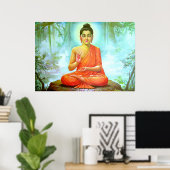 Buddha Poster (Heimbüro)