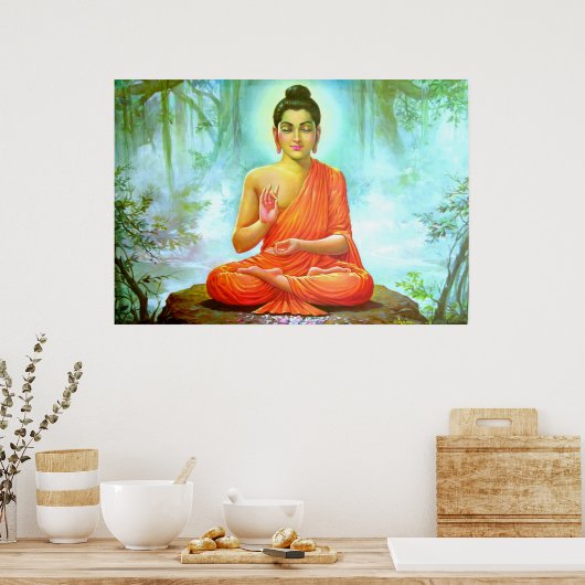 Buddha Poster (Küche)