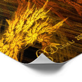 Buddha Poster (Ecke)