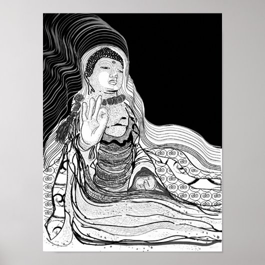 Buddha Poster (Vorne)