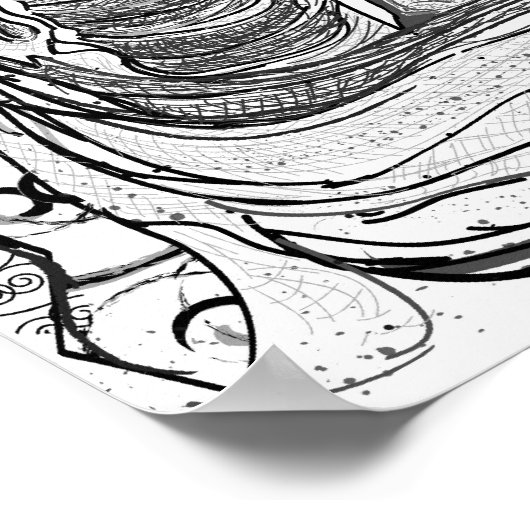 Buddha Poster (Ecke)