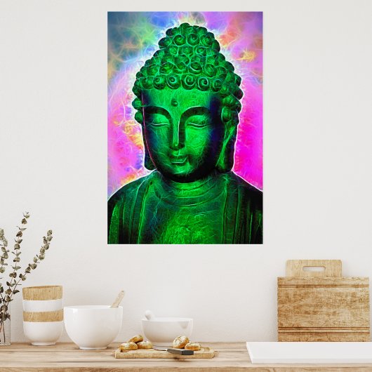 Buddha Poster (Küche)